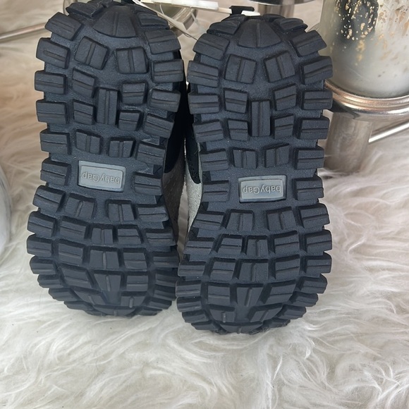 Gap Gray/Blue/Black Slip on Toddler Boys Sneakers Size 9 - Picture 6 of 14